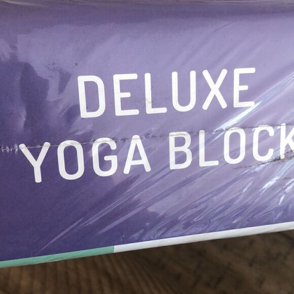 Deluxe Yoga 🧘🏼♀️ Block to maintain proper alignment! 4” X 6” X 9” - Picture 3 of 17